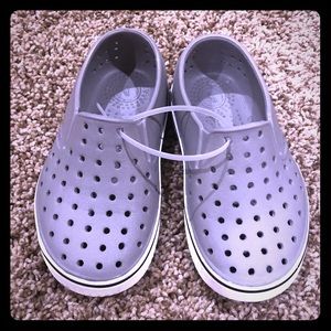 Native boys gray Miles shoes